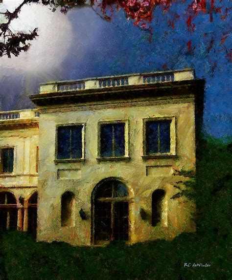 The House on the Hill Painting by RC DeWinter - Fine Art America