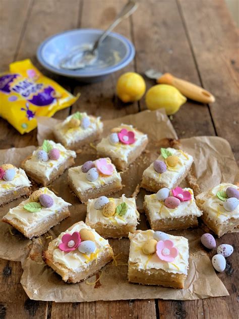 Lemon Shortbread Squares - Lavender and Lovage