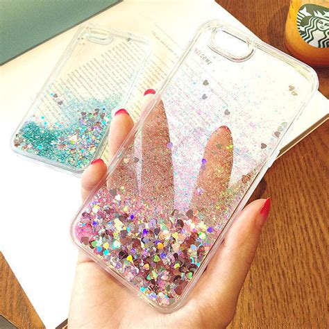 Dynamic Glitter Stars Case For iPhone 5, 5S, 5C, SE, 6, 6 Plus, 6S, 6S ...