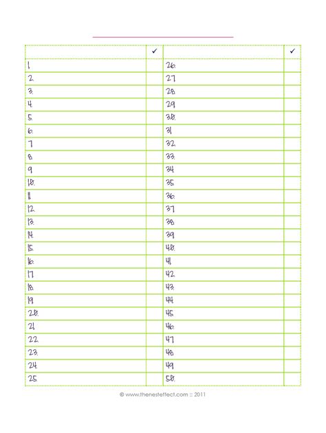 4 Best Images of Free Printable Blank List Template - Blank Scavenger Hunt List Printable, Free ...