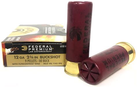 Shortage of Federal 00 Buckshot Flite Control Reduced Recoil. - AR15.COM