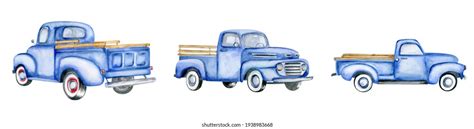 Blue Truck Cartoon Images, Stock Photos & Vectors | Shutterstock