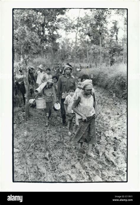 Nov. 06, 1979 - The war goes on in Cambodia: Some of the many thousands of refugees attempt to ...