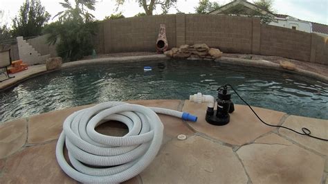 How to Drain the Swimming Pool With a Pump: Efficient Tips and Tricks