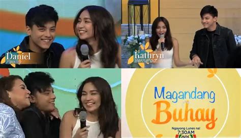 Kathryn Bernardo and Daniel Padilla are the First Guests of New Morning ...