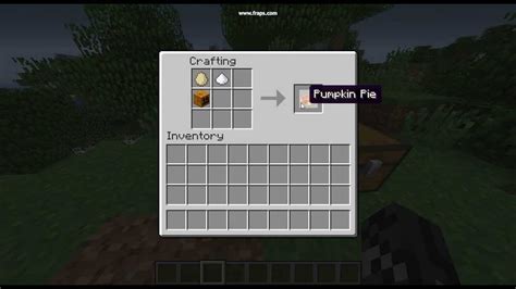 how to make pumpkin pie in minecraft