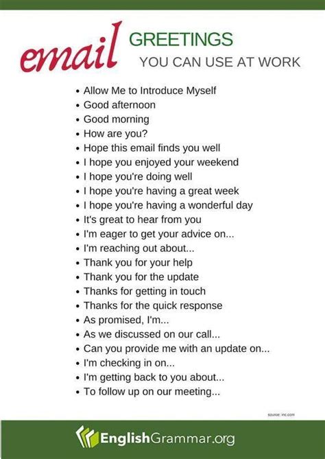 The Best Email Phrases You Can Use at Work | ️ ️ ️ ITTT