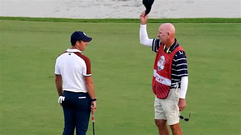 2023 Ryder Cup: Rory McIlroy restrained during heated argument with U.S. caddies amid hat wave ...