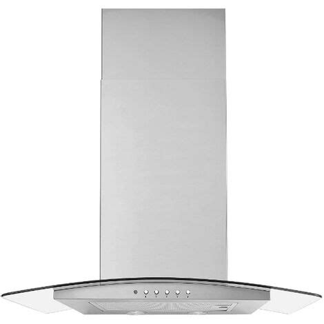 CDA 60cm Cooker Hood Kitchen Extractor Fan In Stainless Steel - WEP60SS