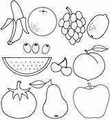 Printable Fruit Pictures  Word Searches sketch template