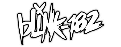 Blink 182 Logo White transparent PNG - StickPNG