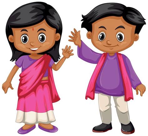 Royalty Free India Children Clip Art, Vector Images & Illustrations ...