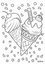Free Printable Ice Cream Coloring Pages For Kids sketch template