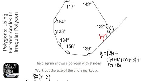 How To Work Out The Interior Angle Of A Irregular Polygon | Awesome Home