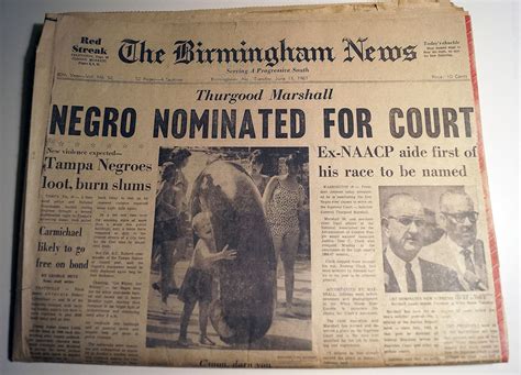 1967 “NEGRO NOMINATED FOR COURT” (Thurgood Marshall) – Civil Rights ...