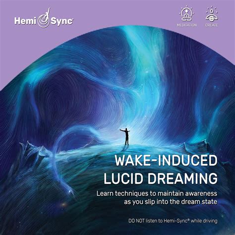 Hemi-Sync Wake-Induced Lucid Dreaming CD - Tools for Wellness