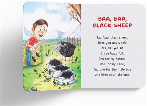 Nursery Rhymes Board Book (My First Book Series): Illustrated Classic ...