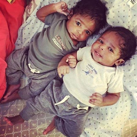 Beautiful Black Baby Twins