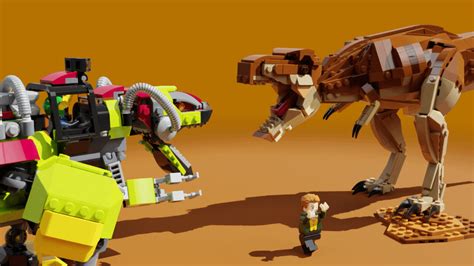 T.rex vs Dino Mech : r/lego