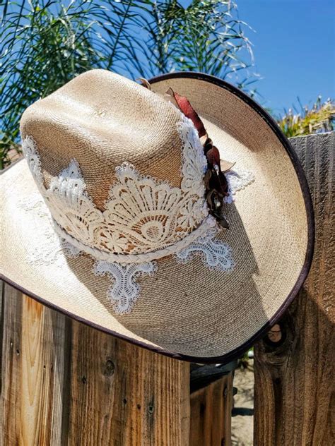 Examples. Decorated Cowboy Hat Embellished Cowboy Hat | Etsy