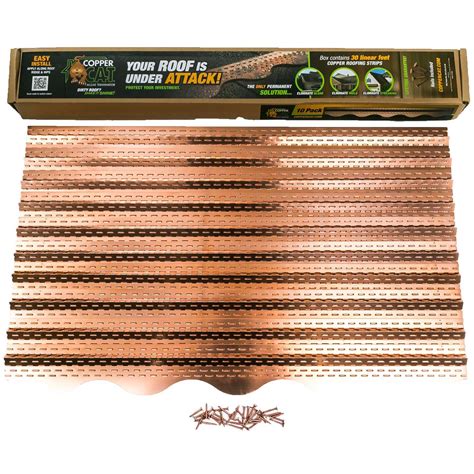 Copper Cat Algae Terminating Roofing Strips from BuyMBS.com