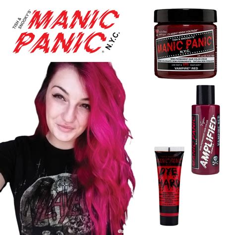 Manic panic vampire red (classic, Amplified, Dye Hard) | Shopee Indonesia