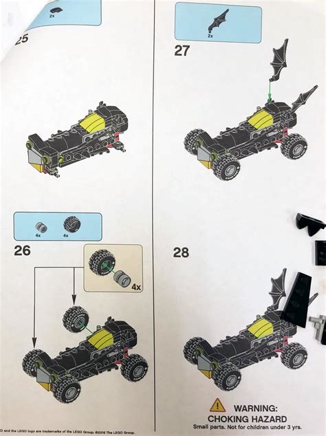 Brickfinder - LEGO Batman Movie Mini-Speedwagon Instructions