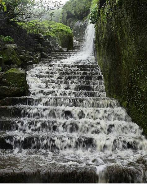 #ICHTravel: The beautiful "Waterfall" steps as a part of the #Visapur Fort Trek in #Maharashtra ...