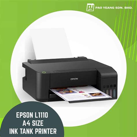 EPSON L1210 A4 SIZE INK TANK PRINTER | Pao Yeang Sdn Bhd