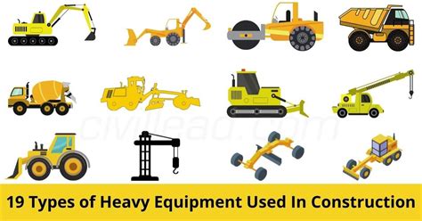 Heavy Construction Equipment Names Images Result - Samdexo