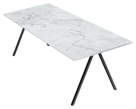 Marble Office Desk - Bianco Carrara white | Aime Té
