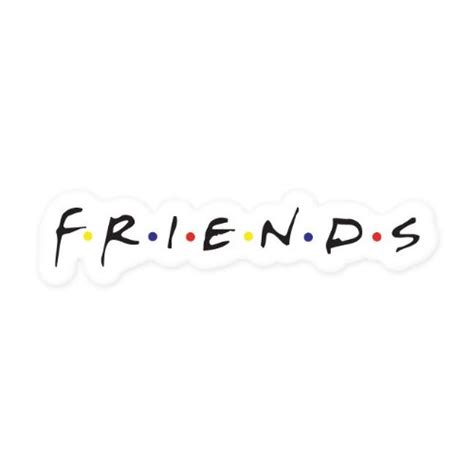 Amazon.com: Friends TV show logo car vinyl sticker decal 7" X 2"