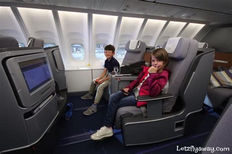 Lufthansa Business Class Boeing 747-8 Upper Deck with Kids | Business ...