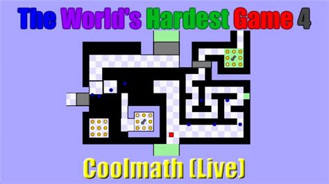 The World's Hardest Game 4 (Coolmath) | Live - YouTube