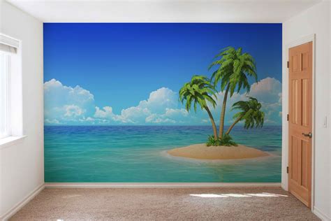 Desert Tropical Island – Print A Wallpaper