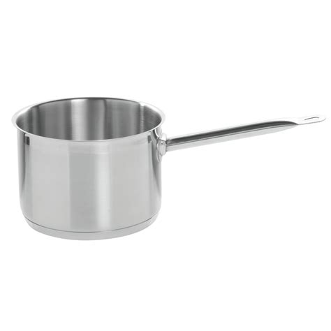 HUBERT® 4 1/2 qt Stainless Steel Sauce Pan - 8"Dia x 5 1/2"H