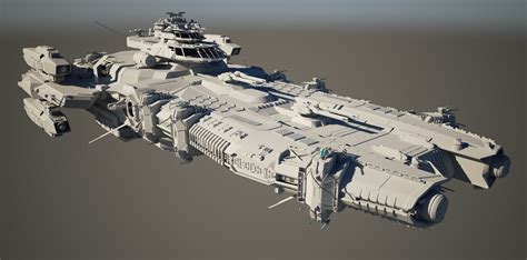 RSI Style Engines2 | Space ship concept art, Spaceship design, Starship ...