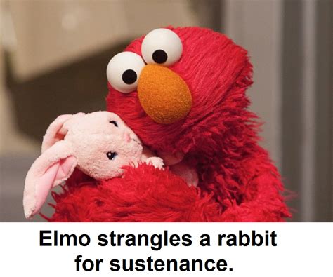 Elmo is a Carnist | Bertstrips | Know Your Meme