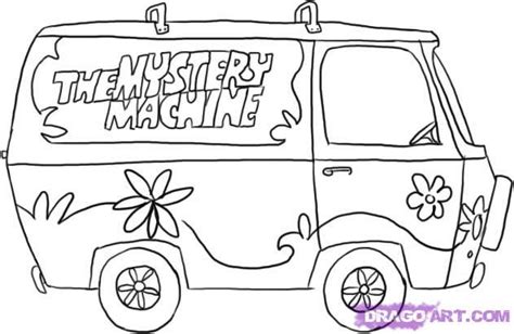 scooby doo coloring pages mystery machine - Heide Shaffer