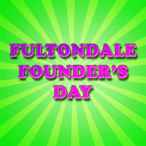 Fultondale Founder's Day Festival