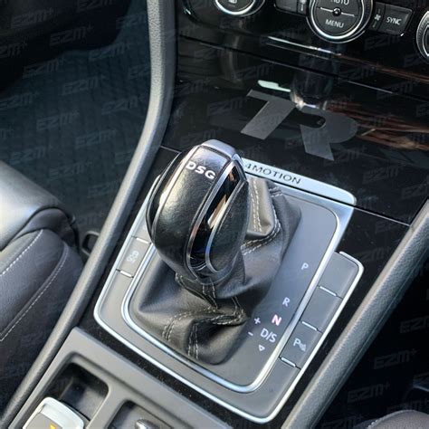 EZM DSG Gear Knob Mini DSG Overlays for VW Golf MK7 / MK7.5 MK7.5 ...