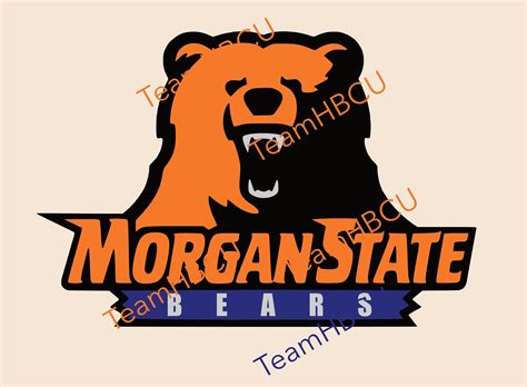 Morgan State Svg Morgan State University Svg Bears Svg | Etsy