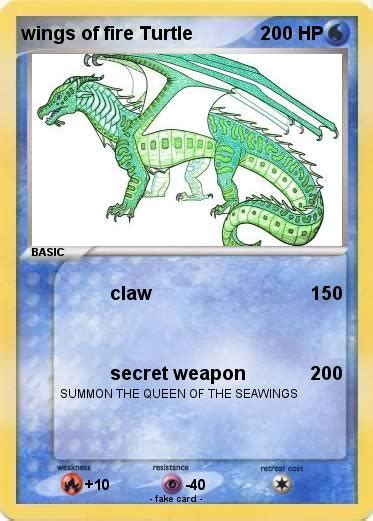 Pokémon wings of fire Turtle - claw - My Pokemon Card