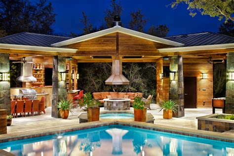 Outdoor Living Paradise - Contemporary - Pool - Austin - by CG&S Design ...