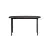 The Bergen Black Oval Coffee Table (80x40cm) | Inside Out Living
