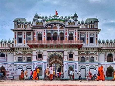 माता सीता का मंद‍िर | Mata Janki Mandir in janakpur Nepal facts In Hindi, Janakpur Temple Nepal ...