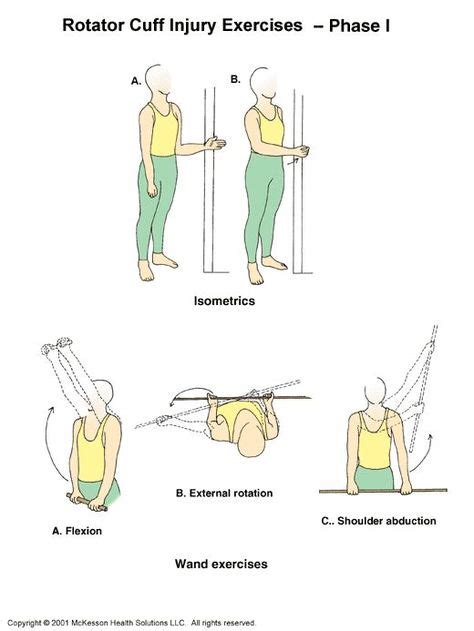 How to strengthen the rotator cuff muscles with exercises | Rotator cuff exercises, Torn rotator ...