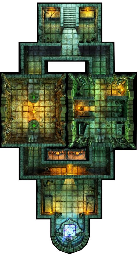 wow, that is one cool dungeon map! | Dungeon maps, Fantasy map, Dungeon ...