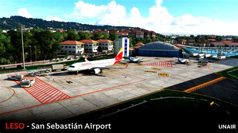 UnAir » LESO - San Sebastián Airport MSFS » Microsoft Flight Simulator