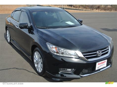 2013 Crystal Black Pearl Honda Accord Touring Sedan #89981007 Photo #2 | GTCarLot.com - Car ...